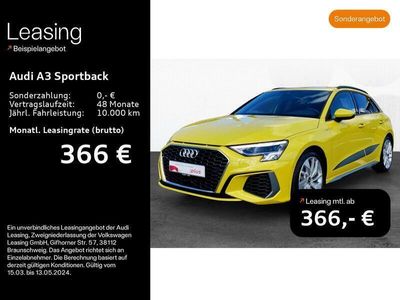 gebraucht Audi A3 Sportback 35 TDI S line AHK*ACC*Navi*Virtual