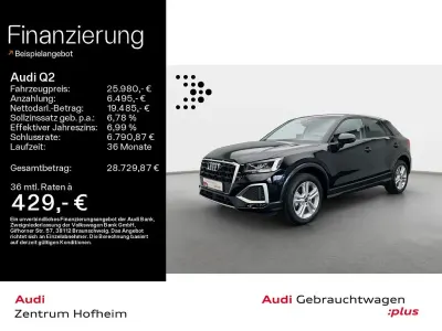 Gebraucht Audi Q2 Advanced 116 PS (85 kW) 2025 Mythosschwarz metallic SUV