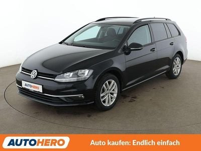Usata VW Golf VII Comfortline 125 CV (91 kW) 2017 Nero Station wagon