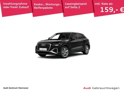 Gebraucht Audi Q2 S-Line 110 PS (80 kW) 2023 0e mythosschwarz metallic SUV