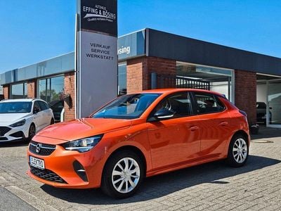 Usata Opel Corsa-e Edition 100 kW (136 CV) 2022 Arancione Utilitaria