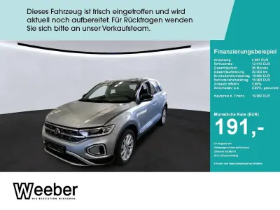 Gebraucht VW T-Roc Style 110 PS (80 kW) 2023 Pyrit silber (metallic) SUV