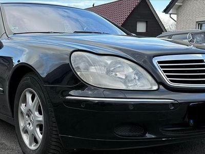 Usata Mercedes S320 224 CV (164 kW) 2003 Nero Berlina