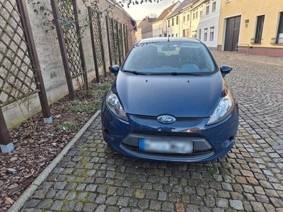 Gebraucht Ford Fiesta 60 PS (44 kW) 2009 Blau Kleinwagen