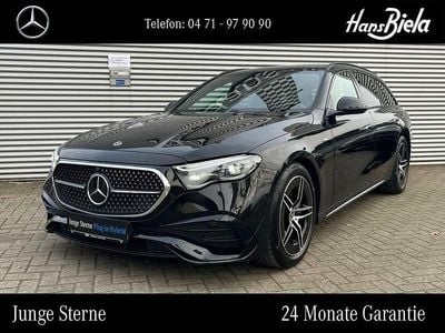 Lack obsidianschwarz Gebraucht 2025 Mercedes E300 AMG Kombi | 57.950 € (Fairer Preis)