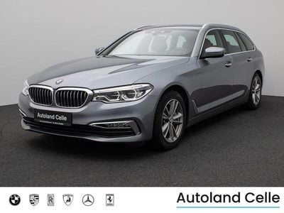 Gebraucht BMW 540 Luxury Line 340 PS (250 kW) 2018 Bluestone metallicc2yschwarz Limousine