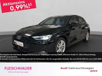 Gebraucht Audi A3 Advanced 150 PS (110 kW) 2025 Schwarz Limousine