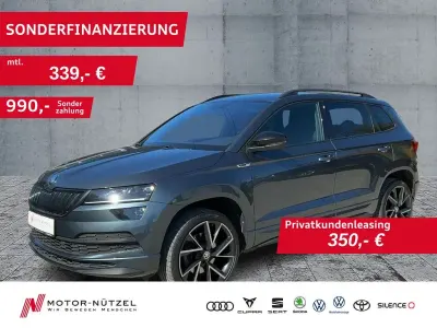 Gebraucht Skoda Karoq SportLine 150 PS (110 kW) 2022 Quarzgrau metallic SUV