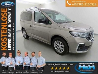 Gebraucht Ford Tourneo Connect Titanium 122 PS (89 kW) 2024 Silber (cyclone dusky silver) Van / Kleinbus