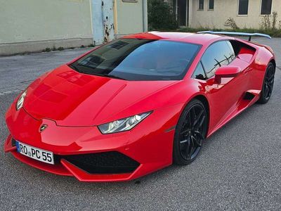 gebraucht Lamborghini Huracán LP610-4*Lift*Bi-Color*Leder*Navi*Kamera*Scheckheft