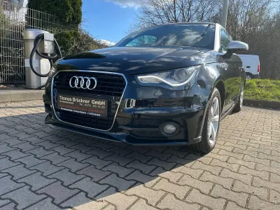 Gebraucht Audi A1 S-Line 122 PS (89 kW) 2010 Schwarz Kleinwagen