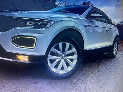 Gebraucht VW T-Roc Cabriolet 150 PS (110 kW) 2020 Weiß Cabrio