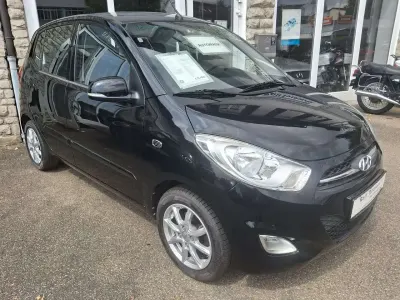Gebraucht Hyundai i10 Style 86 PS (63 kW) 2012 Phantom black Kleinwagen