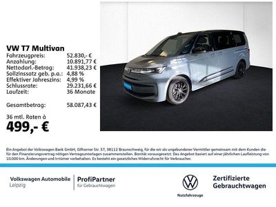 Gebraucht VW Multivan Edition 150 PS (110 kW) 2023 Grau Van
