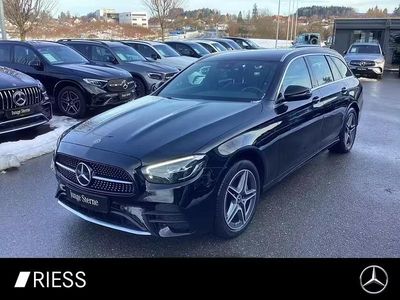 Unilack schwarz Gebraucht 2022 Mercedes E300 AMG Kombi | 30.500 € (Guter Preis)