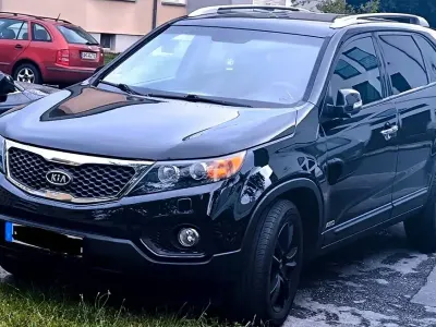 Brugt Kia Sorento Spirit 197 HK (144 kW) 2010 Sort SUV