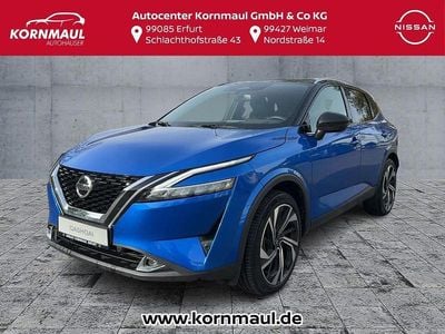 Gebraucht Nissan Qashqai Tekna+ 158 PS (116 kW) 2022 Magnetic blue/black m SUV