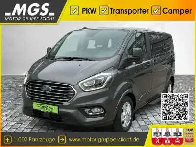 Brugt Ford Tourneo Custom Titanium X 185 HK (136 kW) 2020 Grå Van