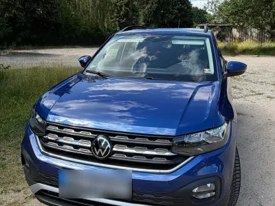 Gebraucht VW T-Cross Life 110 PS (80 kW) 2021 Blau SUV