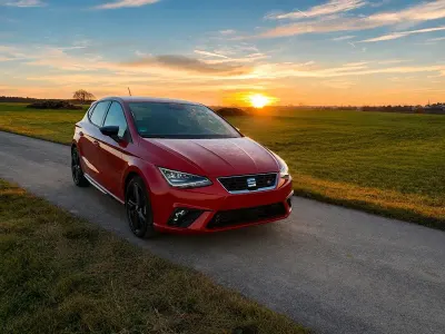 Gebraucht Seat Ibiza Black Edition 150 PS (110 kW) 2021 Rot Kleinwagen