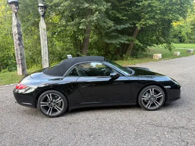 Gebraucht Porsche 911 Carrera 4 Cabriolet 345 PS (253 kW) 2011 Schwarz Cabrio