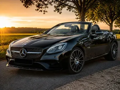 Gebraucht Mercedes SLC43 AMG AMG 367 PS (269 kW) 2017 Schwarz Coupé