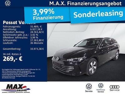 Gebraucht VW Passat Business 150 PS (110 kW) 2025 Schwarz Kombi