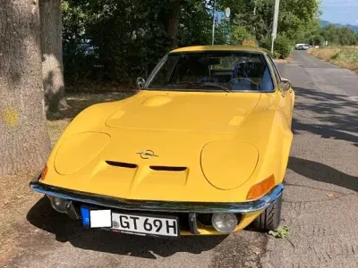 Gebraucht Opel GT 90 PS (66 kW) 1969 Gelb Coupé