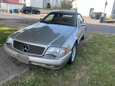 Gebraucht Mercedes SL500 306 PS (225 kW) 1998 Beige Cabrio
