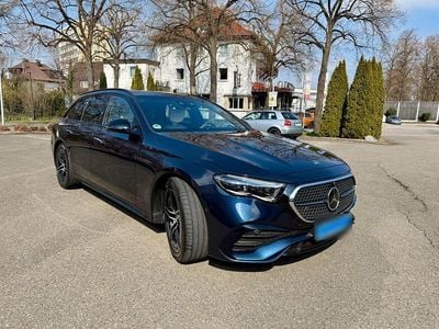 Gebraucht Mercedes E300 AMG line 313 PS (230 kW) 2023 Blau Kombi