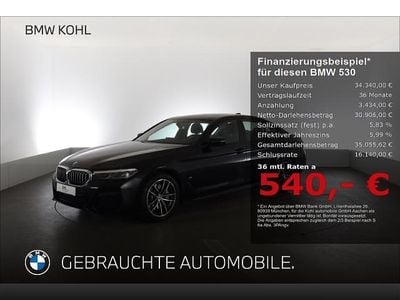 Second-hand BMW 530 M Sport 252 CP (185 kW) 2021 Negru Berlinǎ