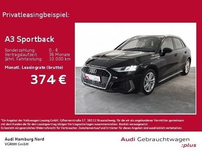 gebraucht Audi A3 Sportback 35 TDI S line S tronic Navi Kamera