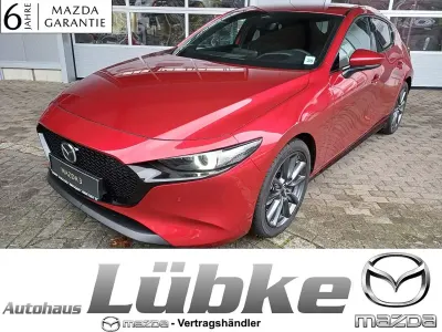 Gebraucht Mazda 3 Exclusive-Line 140 PS (102 kW) 2024 Soul red crystal m Limousine