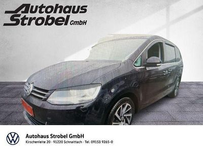 Second-hand VW Sharan Comfortline 150 CP (110 kW) 2018 Negru Monovolum