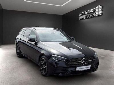 Usata Mercedes E300 AMG 320 CV (235 kW) 2021 Nero Station wagon