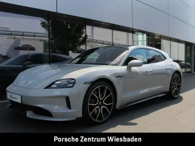 Neu Porsche Taycan Black Edition 319 kW (435 PS) 2026 Kreide (weiss) Limousine
