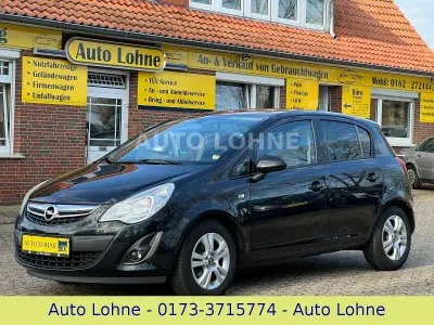Gebraucht Opel Corsa Active 87 PS (63 kW) 2013 Schwarz Kleinwagen