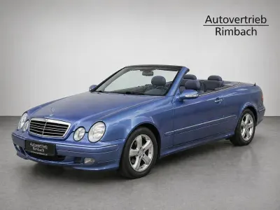 Brugt Mercedes CLK200 Avantgarde 163 HK (119 kW) 2000 Blå Cabriolet
