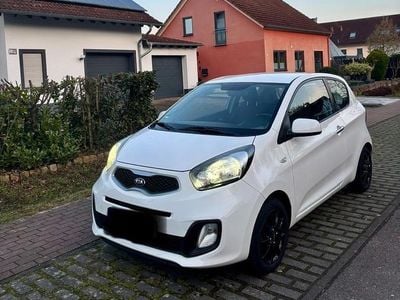 Gebraucht Kia Picanto 69 PS (50 kW) 2014 Weiß Kleinwagen