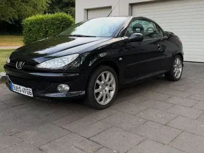 Gebraucht Peugeot 206 CC Filou 109 PS (80 kW) 2006 Schwarz Cabrio
