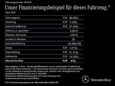 Gebraucht Mercedes CLA220 AMG 190 PS (139 kW) 2023 Lack mountaingrau (metallic) Limousine
