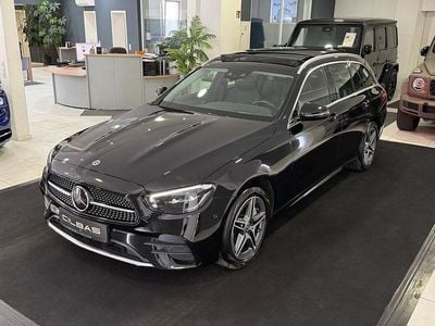 Schwarz unilack Gebraucht 2022 Mercedes E300 AMG line Kombi | 32.900 € (Superpreis)