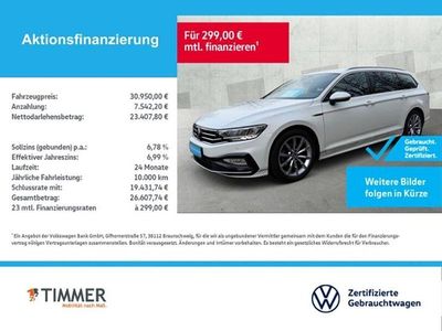 Second-hand VW Passat R-line 200 CP (147 kW) 2023 Alb Break