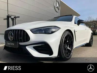 Brugt Mercedes CLE53 AMG AMG 449 HK (330 kW) 2024 Hvid Coupe
