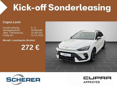 Gebraucht Cupra Leon 150 PS (110 kW) 2025 Glacial weiß metallic (metallic) Limousine