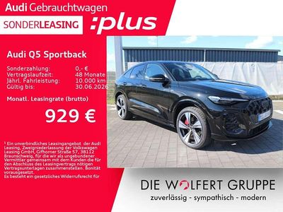Gebraucht Audi Q5 S-Line 367 PS (269 kW) 2025 Mythosschwarz metallic SUV