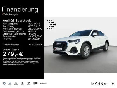 Brugt Audi Q3 Sportback Performance 150 HK (110 kW) 2023 Hvid SUV
