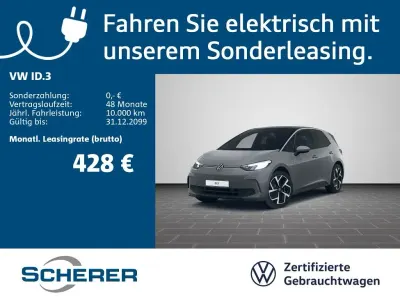 Brugt VW ID.3 Pro 150 kW (204 HK) 2024 Grå Hatchback