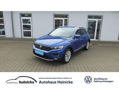 Second-hand VW T-Roc Sportline 190 CP (139 kW) 2021 Albastru SUV