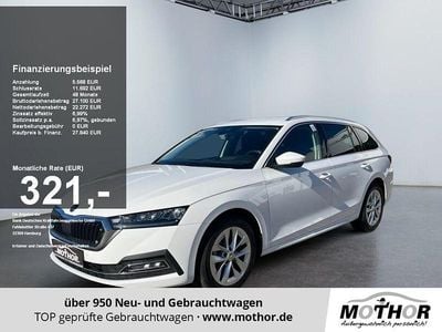 Gebraucht Skoda Octavia Style 116 PS (85 kW) 2023 Candyweiss Kombi